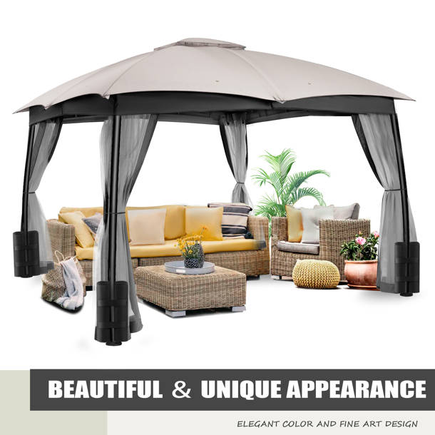 Garden Winds Jefferies Gazebo Replacement Canopy Wayfair Canada